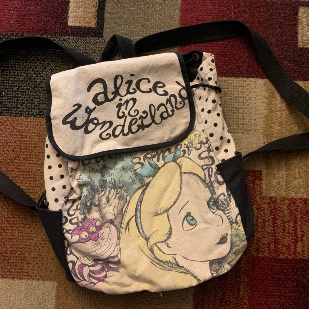 Alice in Wonderland mini Backpack